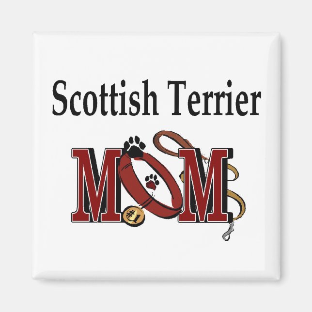 Scottish Terrier MAMA Gifts Magnet (Vorne)