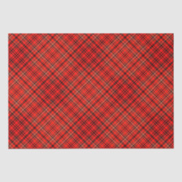 Scottish Terrier Merry Christmas Kariert Seidenpapier