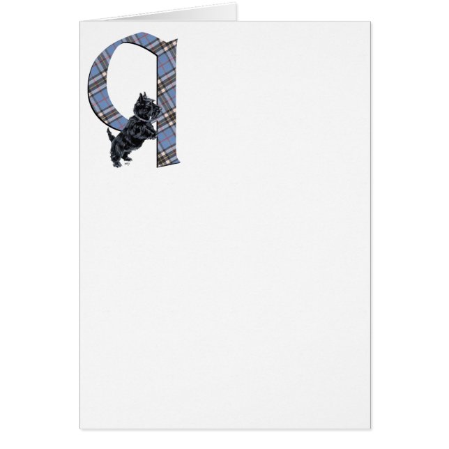 Scottish Terrier Monogram Q (Vorne)