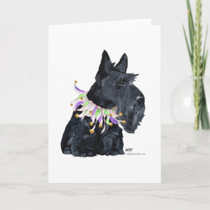 Scottish Terrier Party Animal Karte