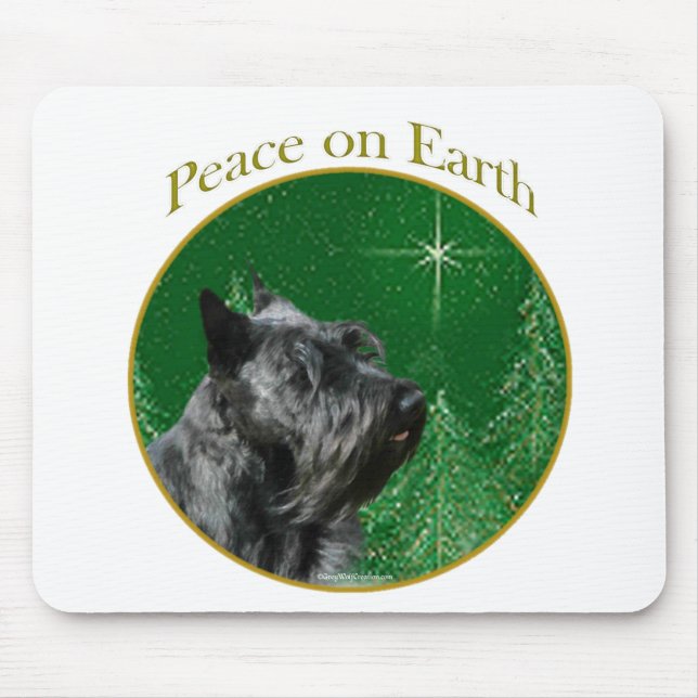 Scottish Terrier Peace Mousepad (Vorne)