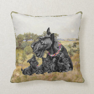 Scottish Terrier Pillow Kissen