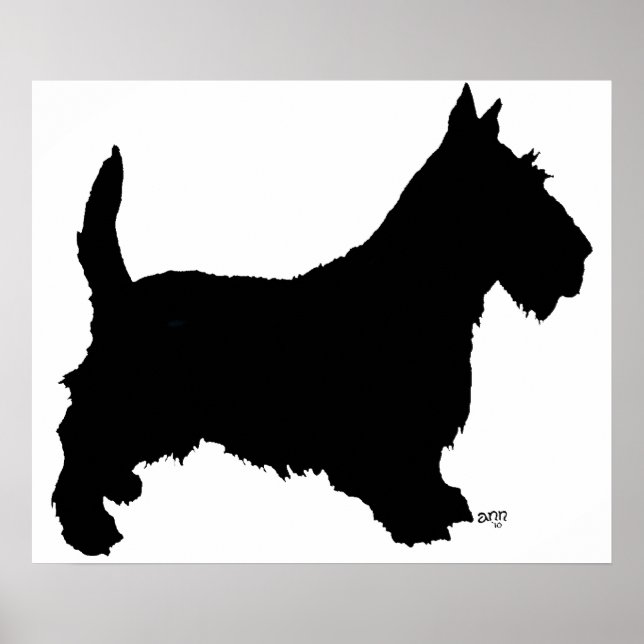 Scottish Terrier Poster (Vorne)