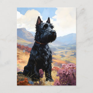 Scottish Terrier Postkarte
