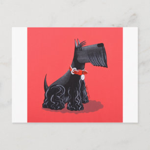 Scottish Terrier Postkarte