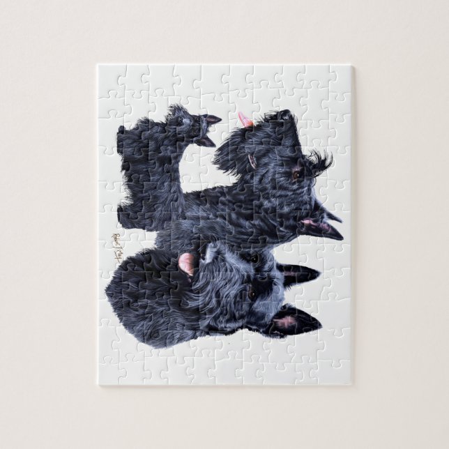 Scottish Terrier Puzzle (Vertikal)