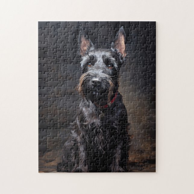 Scottish Terrier Puzzle (Vertikal)