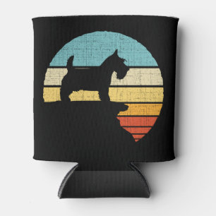 Scottish Terrier Retro Vintag Scottie Doppy Puppy Dosenkühler