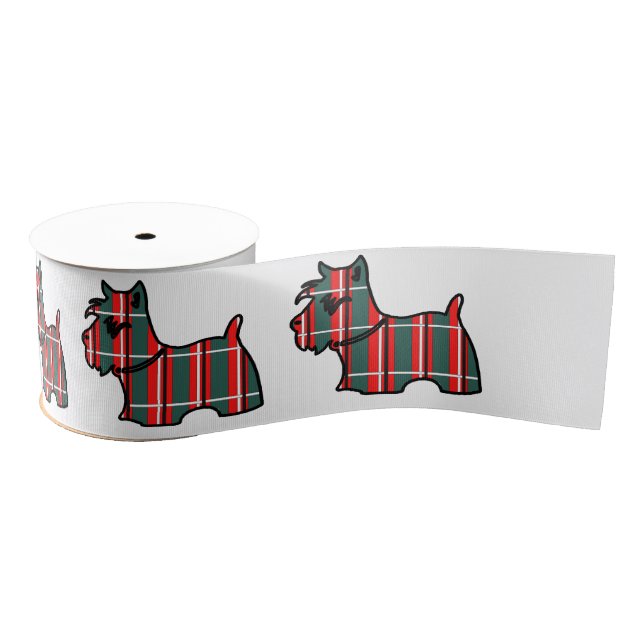 SCOTTISH TERRIER RIPSBAND (Spule)