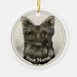 Scottish Terrier Rondo Ornament