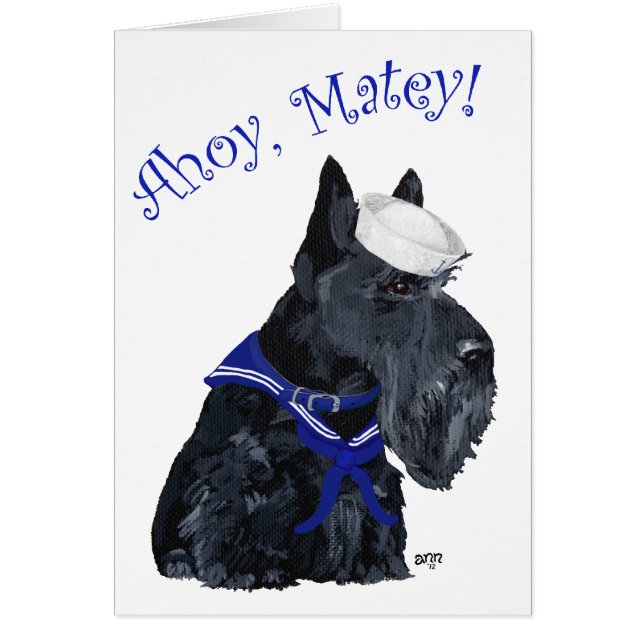 Scottish Terrier Sailor (Vorne)