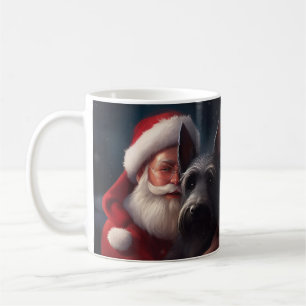 Scottish Terrier Santa Claus Weihnachten Kaffeetasse