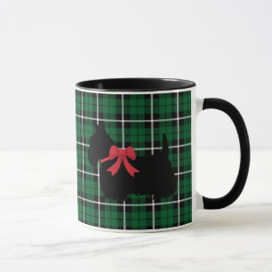 Scottish Terrier, Scotland dog, Kelly green karier Tasse
