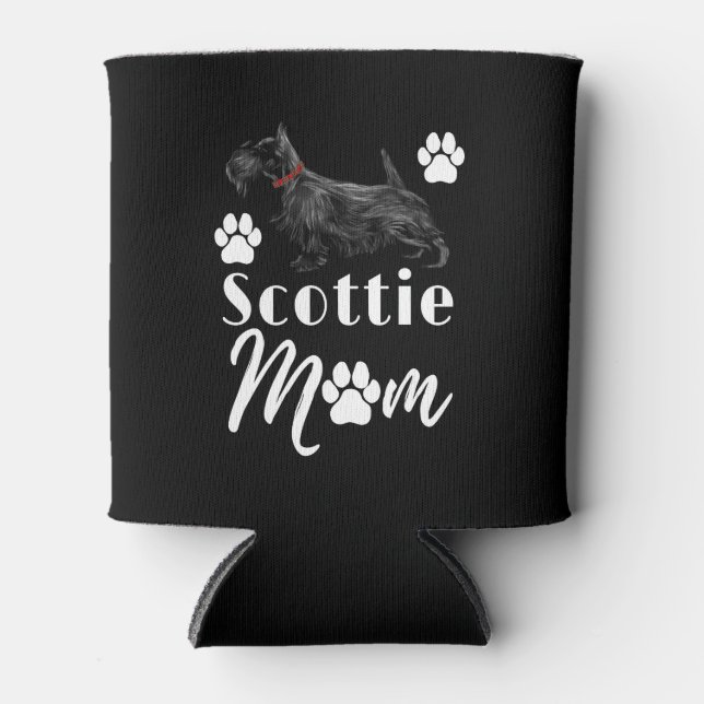 Scottish Terrier Scottie Dog Mama Dosenkühler (Vorderseite)