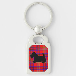 Scottish Terrier Scotty Dog Keyring Gift Schlüsselanhänger