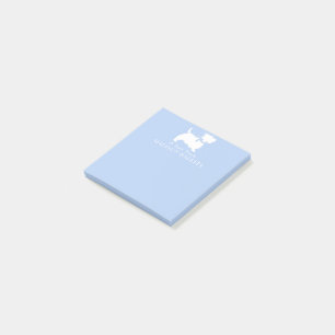 Scottish Terrier Scotty Dog Puppy Scottie Post-it Klebezettel