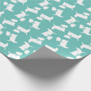 Scottish Terrier Scotty Dog Puppy Scottie Wrapping Geschenkpapier