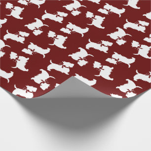 Scottish Terrier Scotty Dog Puppy Scottie Wrapping Geschenkpapier