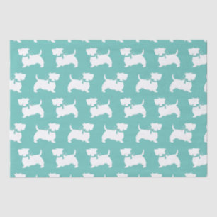 Scottish Terrier Scotty Doppy Puppy Scottie Tissue Seidenpapier