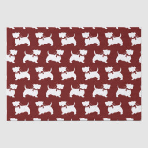 Scottish Terrier Scotty Doppy Puppy Scottie Tissue Seidenpapier