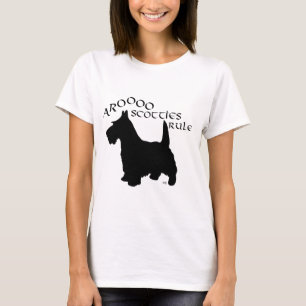 Scottish Terrier Silhouette T-Shirt