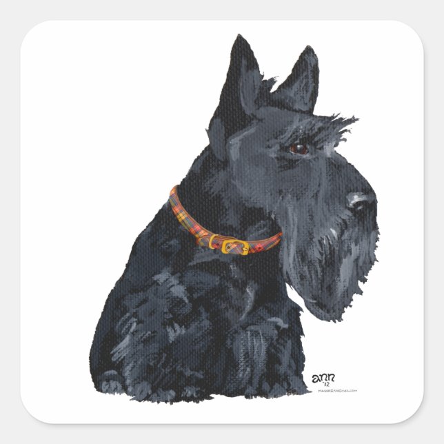 Scottish Terrier Sticker (Vorderseite)