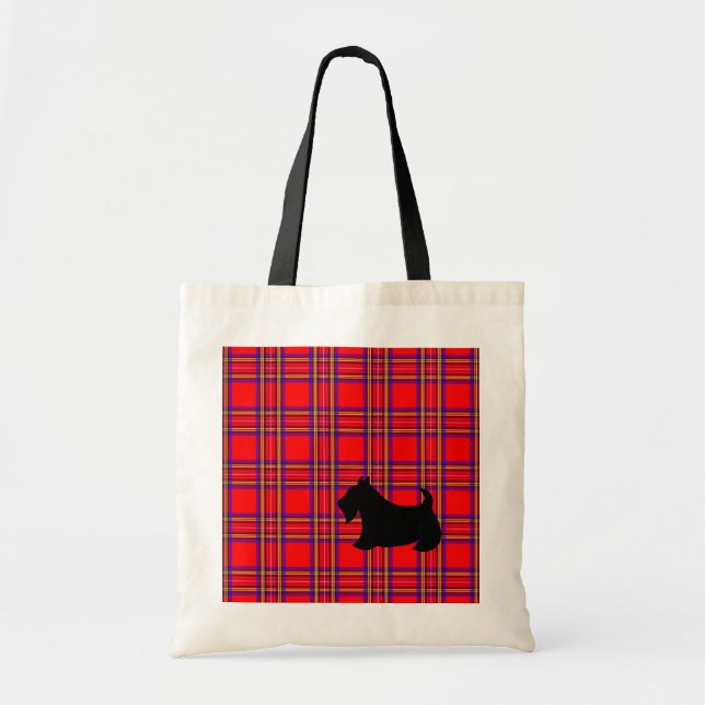 Scottish Terrier Tasche Book Bag Gift (Vorne)