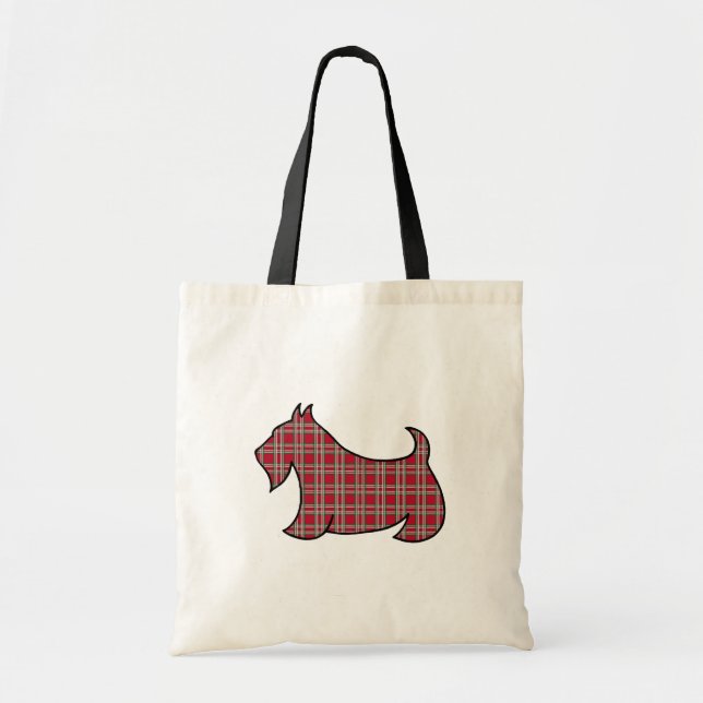 Scottish Terrier Tote Bag Tragetasche (Vorne)
