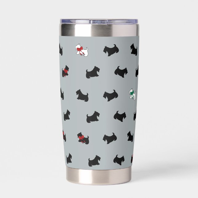 Scottish Terrier Tumbler Thermobecher (Rückseite)
