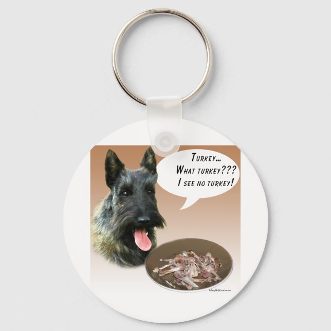 Scottish Terrier Türkei Schlüsselanhänger (Vorderseite)