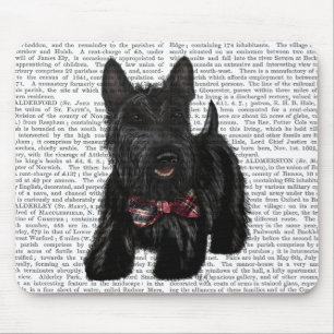Scottish Terrier und Bogen Mousepad
