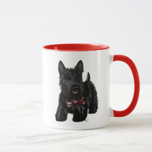 Scottish Terrier und Bogen Tasse