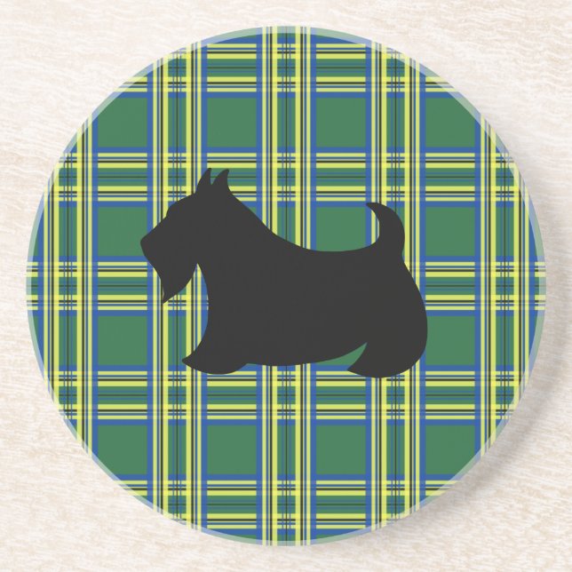 Scottish Terrier Untersetzer (Vorne)