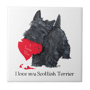 Scottish Terrier Valentine Fliese