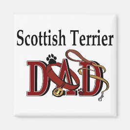 Scottish Terrier Vater Gifts Magnet