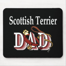 Scottish Terrier Vater Gifts Mousepad