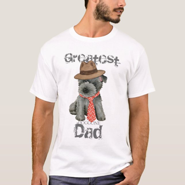 Scottish Terrier Vater T - Shirt (Vorderseite)