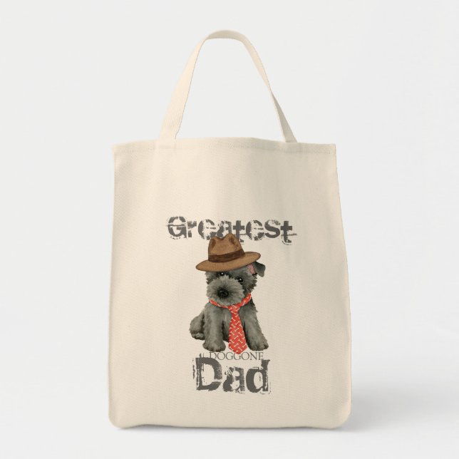 Scottish Terrier Vater Tote Bag Tragetasche (Vorne)