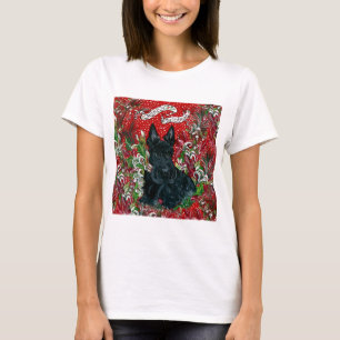 Scottish-Terrier-Weihnachten T-Shirt