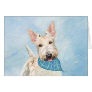 Scottish Terrier Wheaten Dog Malerei Original Art