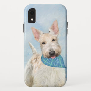 Scottish Terrier Wheaten Dog Malerei Original Art Case-Mate iPhone Hülle