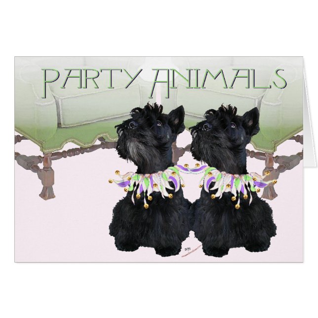 Scottish Terriers Party Animal (Vorderseite (Horizontal))