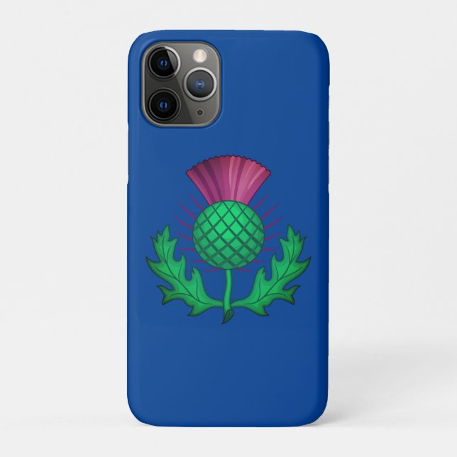 Scottish Thistle Case-Mate iPhone Hülle (Rückseite)