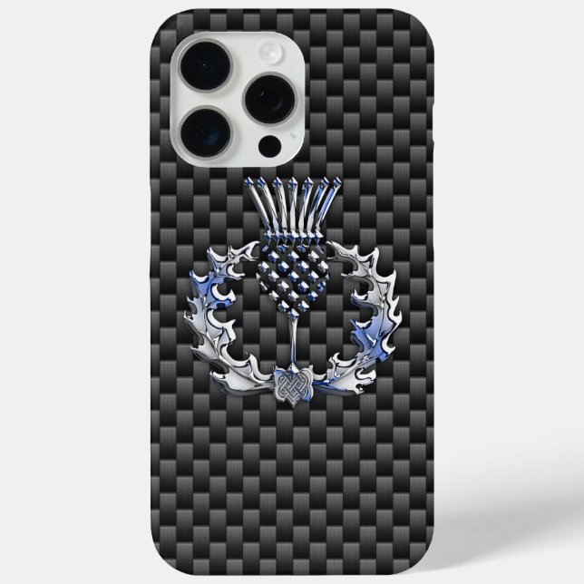Scottish Thistle Decor Case-Mate iPhone Hülle (Rückseite)