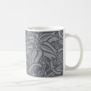 Scottish Thistle Knot William Morris Style Kaffeetasse