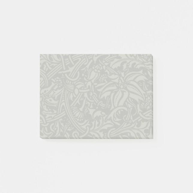 Scottish Thistle Knot William Morris Style Post-it Klebezettel (Vorderseite)