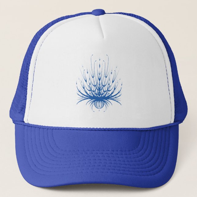 Scottish Thistle Trucker Hat (12 Farben) Truckerkappe (Vorderseite)