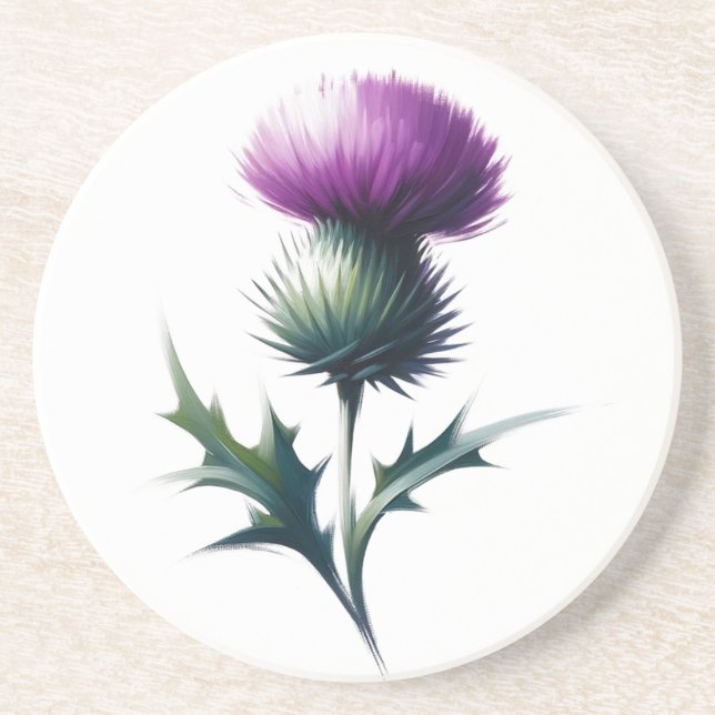 Scottish Thistle Untersetzer (Vorne)