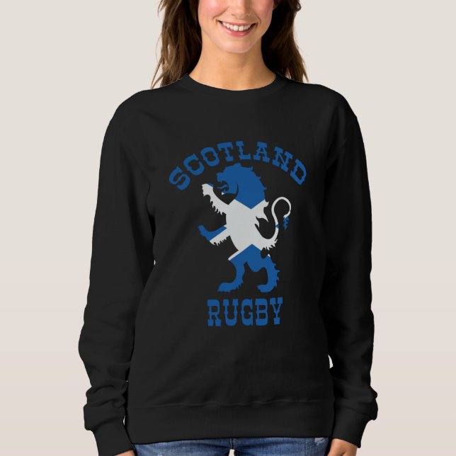 Scottish Uk Scotland Rugby Sweatshirt (Vorderseite)