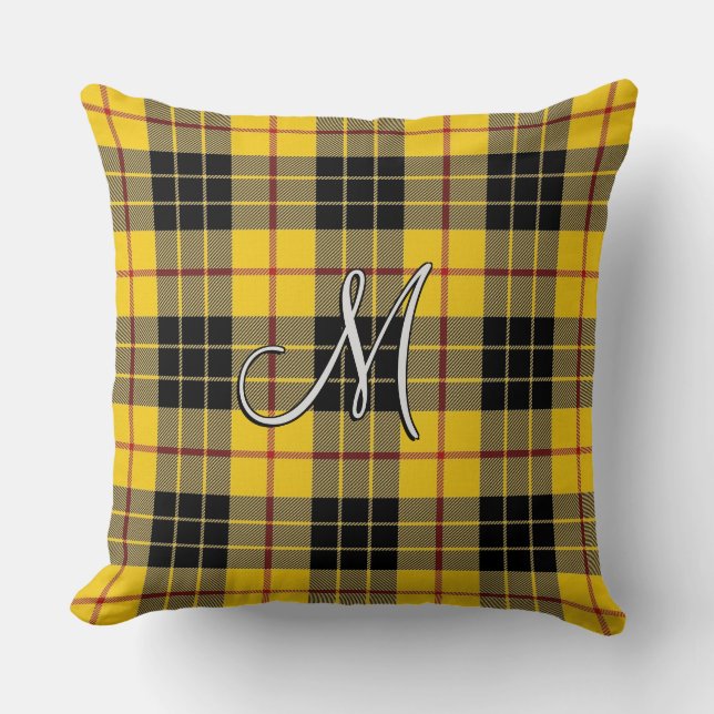 Scottish Zuhause Clan MacLeod von Lewis Tartan Kar Kissen (Vorderseite)
